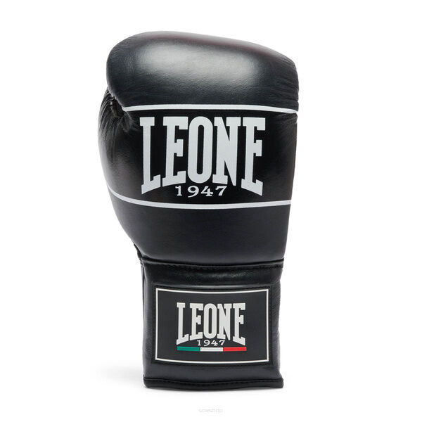 Rękawice bokserskie Leone Shock Pro czarny -16OZ
